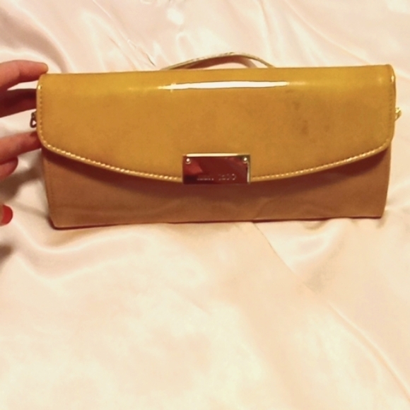 Jimmy Choo Patent Clutch Bag - Picture 2 of 16